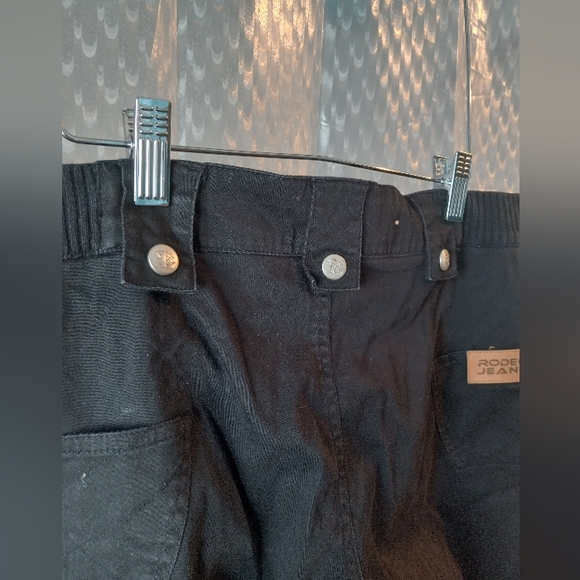 US Rodeo Black Pants Size 5/6 - Picture 7 of 13